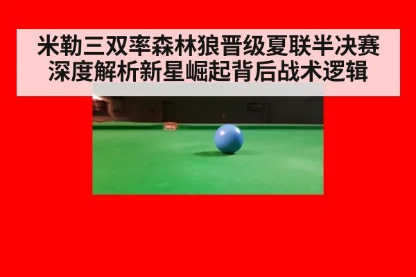 米勒三双率森林狼晋级夏联半决赛 深度解析新星崛起背后战术逻辑
